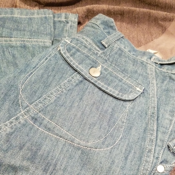 Light Blue Flap Pocket Jeans - Picture 4 of 4